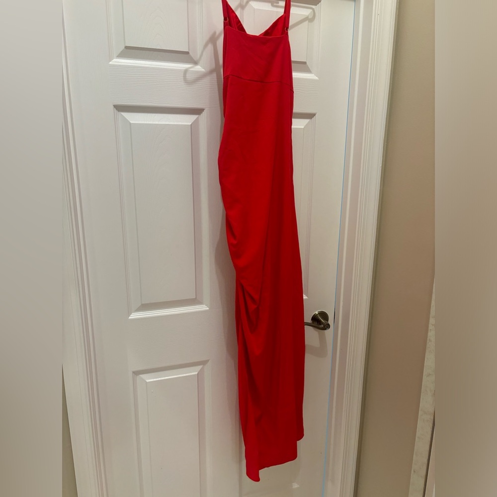 Lulus red maxi dress